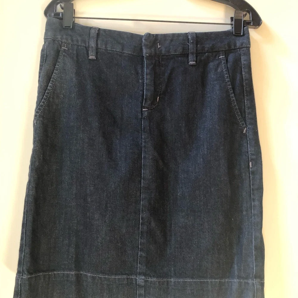 EDDIE BAUER Women’s 6R Blue Jean/ Denim Skirt - Picture 10 of 15